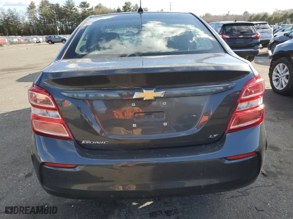 2017 Chevrolet Sonic LT with VIN 1G1JD5SG5H4178046, listed as a Copart auction lot 47219445 with 129,648 mi miles and Salvage Title. Bid and sale history available at carsss.com. Image 6.