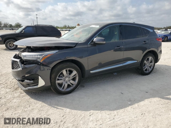 2021 Acura RDX w/Advance Package with VIN 5J8TC2H76ML044267, listed as a Copart auction lot 44777855 with 29,335 mi miles and Salvage Title. Bid and sale history available at carsss.com. Image 1.