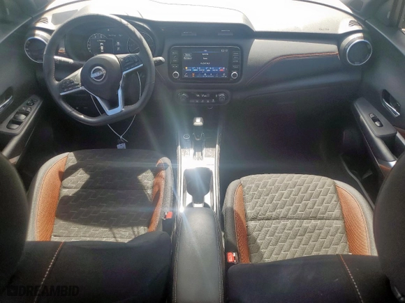 2023 Nissan Kicks SR with VIN 3N1CP5DV5PL509433, listed as a Copart auction lot 49194495 with 11,948 mi miles and Salvage Title. Bid and sale history available at carsss.com. Image 8.