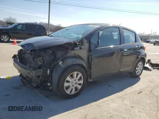 2014 Toyota Yaris L with VIN VNKKTUD37EA012957, listed as a Copart auction lot 44744675 with 154,574 mi miles and Salvage Title. Bid and sale history available at carsss.com. Image 1.