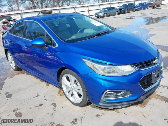 2016 Chevrolet Cruze Premier with VIN 1G1BG5SM0G7319930, listed as a IAAI auction lot 41640635 with 92,145 mi miles. Bid and sale history available at carsss.com. Image 1.