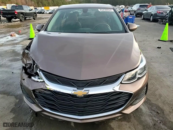 2019 Chevrolet Cruze LS with VIN 1G1BC5SM7K7121818, listed as a Copart auction lot 85230054 with 55,742 mi miles and Salvage Title. Bid and sale history available at carsss.com. Image 10.