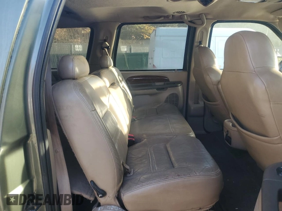 2001 Ford Excursion Limited с VIN 1FMNU42L91EA78236, выставлен на аукционе Copart как лот 77689664 с пробегом 228 761 миль миль и Чистый • Clean title. История ставок и продаж доступна на DreamBid. Изображение 11.