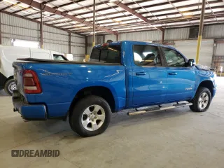 2020 Ram 1500 Big Horn with VIN 1C6SRFFT4LN345243, listed as a Copart auction lot 54349965 with 72,751 mi miles and Salvage Title. Bid and sale history available at carsss.com. Image 3.