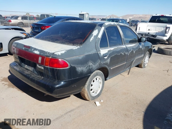 1997 Nissan Sentra XE z VIN 3N1AB41D5VL026257, wystawiony jako IAAI lot #41286097 z przebiegiem 125 583 mil mil oraz . Historia ofert i sprzedaży dostępna na DreamBid. Obrazek 4.