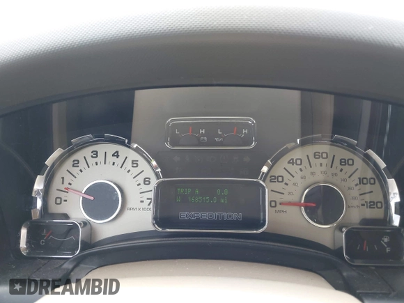 2013 Ford Expedition XLT with VIN 1FMJU1J50DEF22043, listed as a IAAI auction lot 42506609 with 168,515 mi miles and . Bid and sale history available at DreamBid. Image 7.