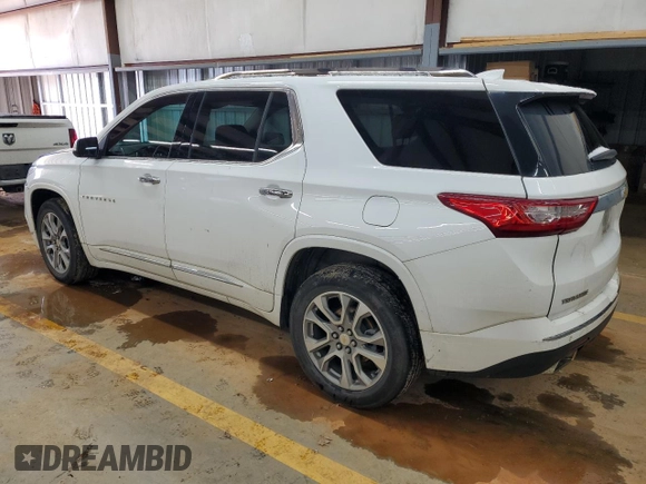 2021 Chevrolet Traverse Premier with VIN 1GNERKKW6MJ147486, listed as a Copart auction lot 45727645 with 135,128 mi miles and Salvage Title. Bid and sale history available at carsss.com. Image 2.