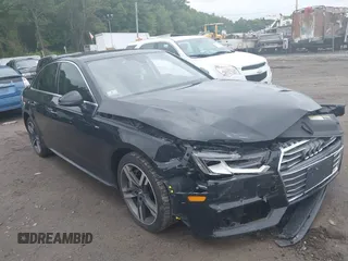 2017 Audi A4 Premium Plus z VIN WAUENAF42HN040468, wystawiony jako IAAI lot #42535328 z przebiegiem 104 189 mil mil oraz . Historia ofert i sprzedaży dostępna na DreamBid. Obrazek 1.
