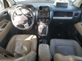2015 Jeep Compass High Altitude Edition with VIN 1C4NJCEA4FD156906, listed as a Copart auction lot 46738555 with 154,018 mi miles and Salvage Title. Bid and sale history available at carsss.com. Image 8.