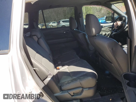 2021 Honda Passport Touring with VIN 5FNYF8H95MB014129, listed as a Copart auction lot 50105445 with 108,872 mi miles and Salvage Title. Bid and sale history available at carsss.com. Image 11.