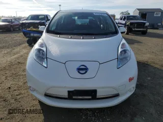 2017 Nissan LEAF S with VIN 1N4BZ0CP4HC309624, listed as a Copart auction lot 87456294 with 46,668 mi miles and Clean Title. Bid and sale history available at carsss.com. Image 5.