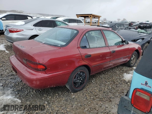 1997 Geo Prizm z VIN 1Y1SK5268VZ447112, wystawiony jako Copart lot #48614085 z przebiegiem 222 901 mil mil oraz Szkody całkowita. Historia ofert i sprzedaży dostępna na DreamBid. Obrazek 3.