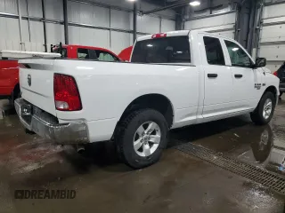 2021 Ram 1500 Tradesman with VIN 1C6RR7FT5MS573727, listed as a Copart auction lot 51271605 with 124,978 mi miles and Salvage title. Bid and sale history available at DreamBid. Image 3.