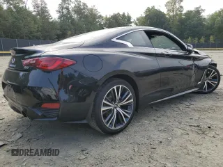 2021 Infiniti Q60 Luxe with VIN JN1EV7KL4MM470492, listed as a Copart auction lot 69246014 with 23,719 mi miles and Salvage title. Bid and sale history available at DreamBid. Image 3.