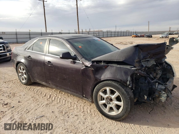 2009 Cadillac CTS RWD w/1SA with VIN 1G6DF577790144032, listed as a Copart auction lot 86956254 with 0 mi miles and Salvage Title. Bid and sale history available at carsss.com. Image 4.