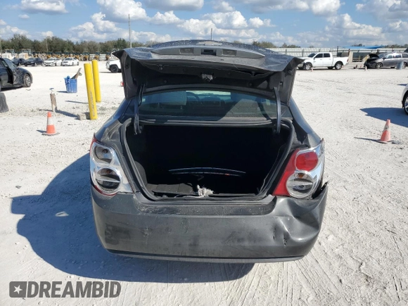 2013 Chevrolet Sonic LT with VIN 1G1JC5SHXD4198167, listed as a Copart auction lot 44758085 with 103,449 mi miles and Salvage Title. Bid and sale history available at DreamBid. Image 6.