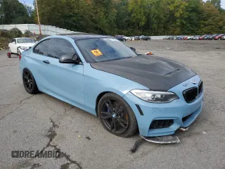 2016 BMW 2 Series M235i xDrive with VIN WBA1J9C53GV696649, listed as a Copart auction lot 71152243 with 0 mi miles. Bid and sale history available at carsss.com. Image 4.