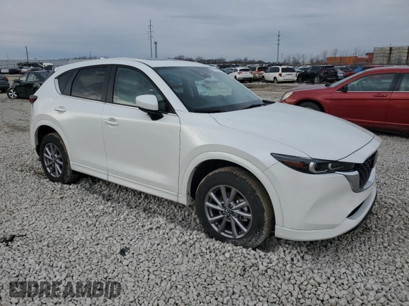 2024 Mazda CX-5 2.5 S Preferred Package with VIN JM3KFBCL1R0481096, listed as a Copart auction lot 47018475 with 11,035 mi miles and Salvage Title. Bid and sale history available at carsss.com. Image 4.