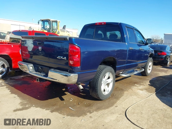 2007 Dodge 1500 ST with VIN 1D7HU18P57J638298, listed as a IAAI auction lot 41475397 with 186,767 mi miles and . Bid and sale history available at DreamBid. Image 4.