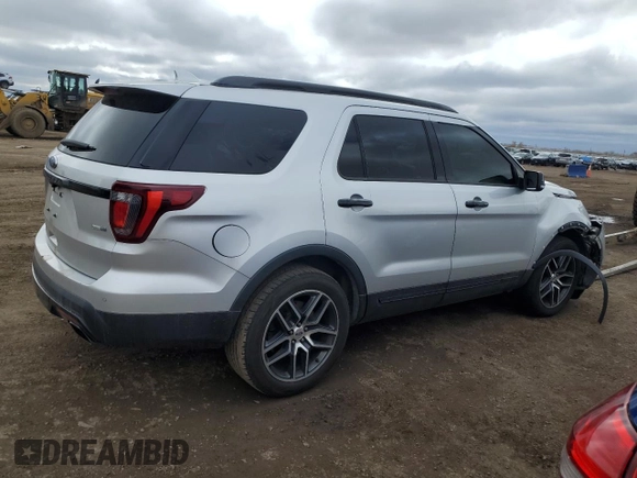 2016 Ford Explorer Sport with VIN 1FM5K8GT4GGC46495, listed as a Copart auction lot 51855625 with 117,632 mi miles and Salvage Title. Bid and sale history available at DreamBid. Image 3.