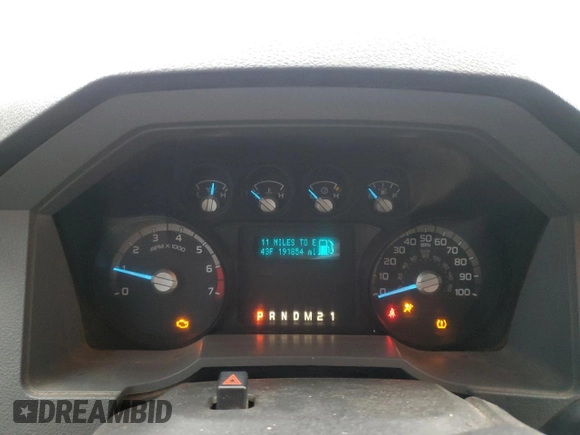 2012 Ford F-350 Lariat z VIN 1FD7X3F66CEB00873, wystawiony jako Copart lot #42220695 z przebiegiem 191 854 mil mil oraz Szkoda całkowita • Salvage title. Historia ofert i sprzedaży dostępna na DreamBid. Obrazek 9.