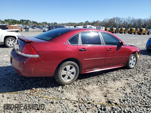 2009 Chevrolet Impala LT with VIN 2G1WT57N291306739, listed as a Copart auction lot 48890465 with 218,041 mi miles and Salvage Title. Bid and sale history available at DreamBid. Image 3.