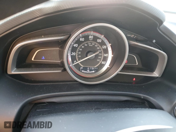 2015 Mazda 3 i SV with VIN JM1BM1T72F1270829, listed as a Copart auction lot 88160455 with 67,797 mi miles and Salvage Title. Bid and sale history available at carsss.com. Image 9.
