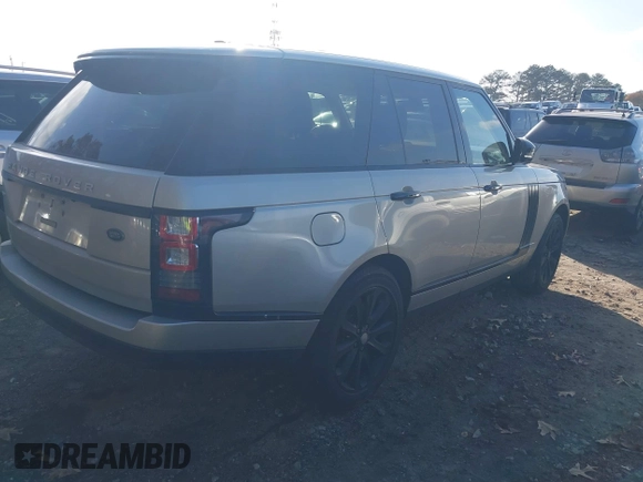 2014 Land Rover Range Rover HSE with VIN SALGS2WF8EA157866, listed as a IAAI auction lot 41110296 with 116,564 mi miles and . Bid and sale history available at DreamBid. Image 4.