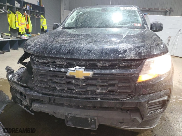 2021 Chevrolet Colorado 4WD Work Truck with VIN 1GCGTBENXM1287918, listed as a Copart auction lot 42219535 with 31,677 mi miles and Salvage Title. Bid and sale history available at carsss.com. Image 5.