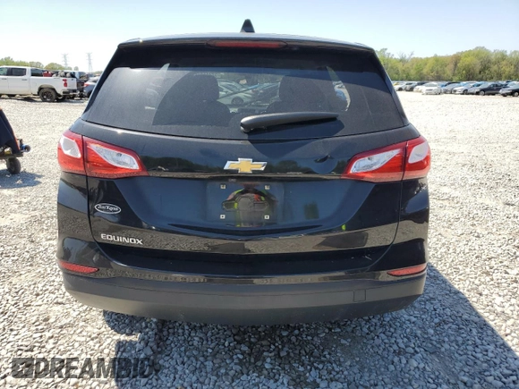 2019 Chevrolet Equinox LS with VIN 2GNAXHEV4K6255075, listed as a Copart auction lot 52241915 with 79,438 mi miles and Salvage Title. Bid and sale history available at DreamBid. Image 6.