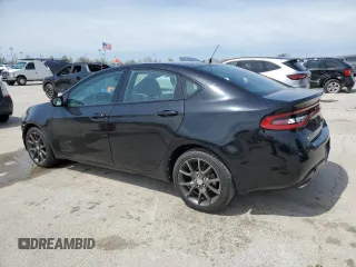 2013 Dodge Dart Rallye with VIN 1C3CDFBA3DD155056, listed as a Copart auction lot 52213975 with 186,941 mi miles and Salvage Title. Bid and sale history available at carsss.com. Image 2.