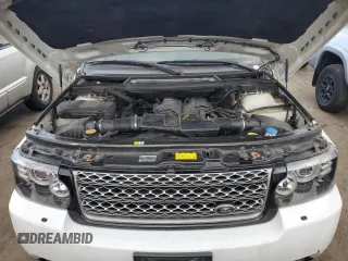 2012 Land Rover Range Rover HSE with VIN SALME1D45CA384306, listed as a Copart auction lot 42563675 with 103,567 mi miles and Salvage title. Bid and sale history available at DreamBid. Image 12.