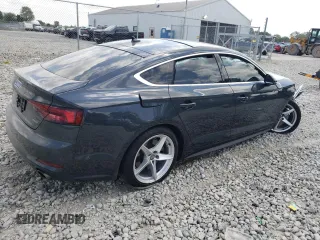 2019 Audi A5 Sportback Premium Plus with VIN WAUENCF50KA072998, listed as a Copart auction lot 66960033 with 0 mi miles. Bid and sale history available at carsss.com. Image 3.