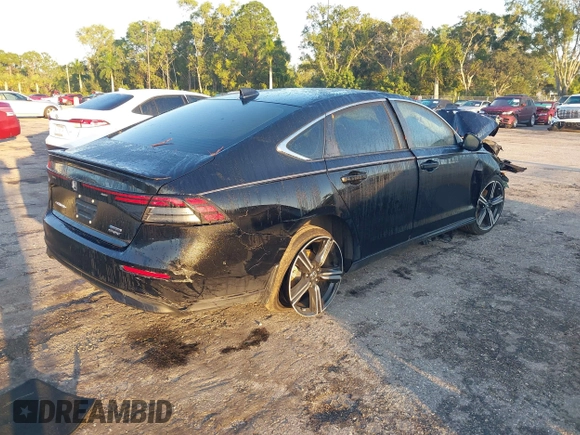 2024 Honda Accord Sport с VIN 1HGCY2F55RA025795, выставлен на аукционе IAAI как лот 40593046 с пробегом 18 847 миль миль и . История ставок и продаж доступна на DreamBid. Изображение 4.