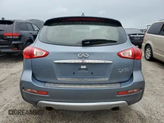 2017 Infiniti QX50 with VIN JN1BJ0RP8HM380881, listed as a Copart auction lot 74816544 with 0 mi miles and Salvage Title. Bid and sale history available at carsss.com. Image 6.
