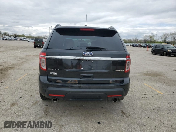 2014 Ford Explorer Limited with VIN 1FM5K7F84EGB85069, listed as a Copart auction lot 52988235 with 222,687 mi miles and Salvage Title. Bid and sale history available at carsss.com. Image 6.