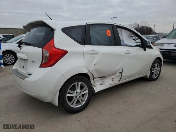 2014 Nissan Versa Note SV with VIN 3N1CE2CP5EL435435, listed as a Copart auction lot 43031415 with 0 mi miles and Salvage Title. Bid and sale history available at carsss.com. Image 3.