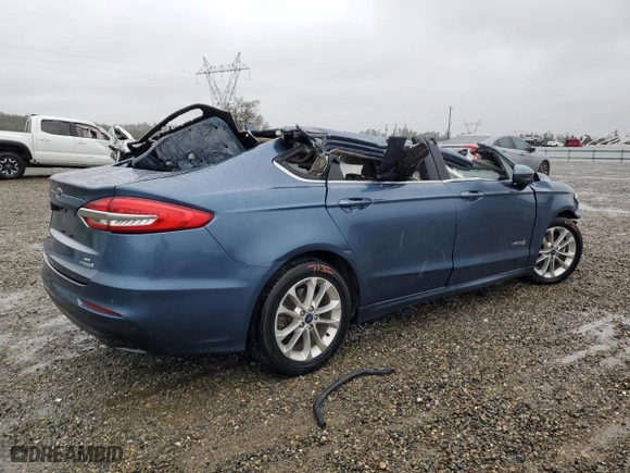 2019 Ford Fusion Hybrid SE with VIN 3FA6P0LU6KR221597, listed as a Copart auction lot 48935075 with NaN miles and Salvage Title. Bid and sale history available at carsss.com. Image 3.