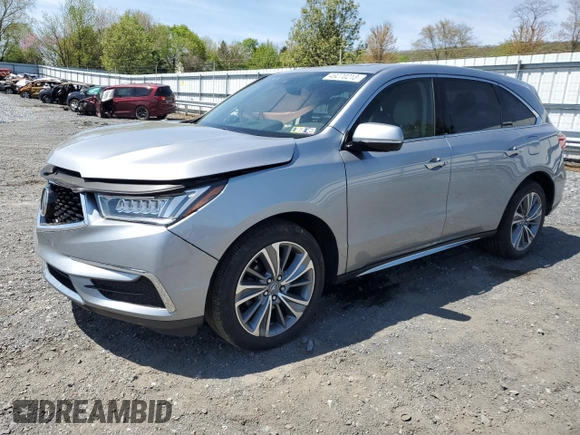 2017 Acura MDX w/Technology Pkg with VIN 5FRYD4H50HB017746, listed as a Copart auction lot 49270213 with 98,005 mi miles. Bid and sale history available at carsss.com. Image 1.