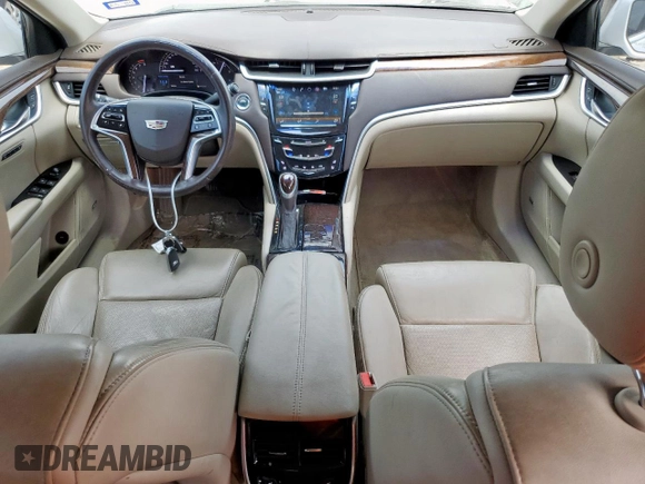 2017 Cadillac XTS Luxury with VIN 2G61M5S30H9115134, listed as a Copart auction lot 56989715 with 93,041 mi miles and Salvage title. Bid and sale history available at DreamBid. Image 8.