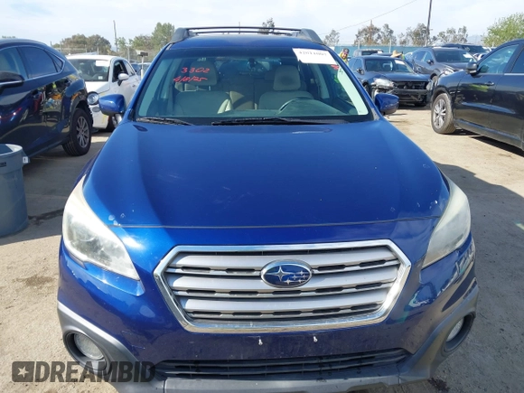 2015 Subaru Outback Premium with VIN 4S4BSBDC2F3290862, listed as a IAAI auction lot 42011007 with 152,628 mi miles and . Bid and sale history available at DreamBid. Image 12.