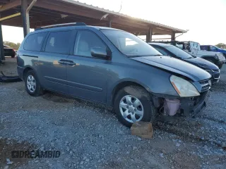 2008 Kia Sedona EX with VIN KNDMB233886214336, listed as a Copart auction lot 81980824 with 166,499 mi miles and Salvage Title. Bid and sale history available at carsss.com. Image 4.
