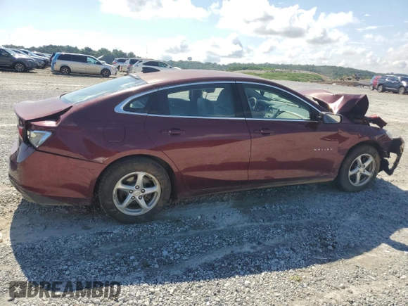 2016 Chevrolet Malibu LS with VIN 1G1ZB5ST4GF280978, listed as a Copart auction lot 62279475 with Not provided miles and Clean title. Bid and sale history available at DreamBid. Image 3.