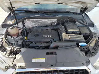 2015 Audi Q3 Premium Plus with VIN WA1EFCFS5FR008916, listed as a Copart auction lot 46449625 with 129,480 mi miles and Salvage title. Bid and sale history available at DreamBid. Image 11.