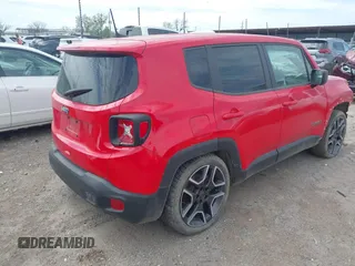 2020 Jeep Renegade Sport with VIN ZACNJAAB4LPM06853, listed as a IAAI auction lot 41797460 with Not Provided miles and . Bid and sale history available at carsss.com. Image 4.