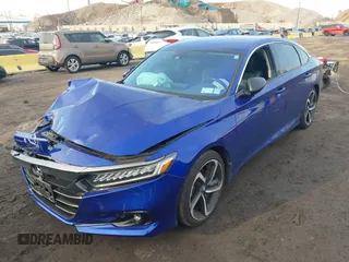 2022 Honda Accord Sedan Sport SE with VIN 1HGCV1F4XNA085981, listed as a IAAI auction lot 41907845 with 17,369 mi miles. Bid and sale history available at carsss.com. Image 17.