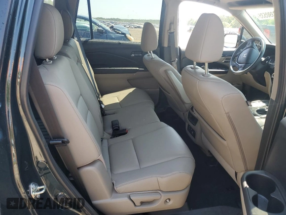 2017 Honda Pilot Touring z VIN 5FNYF6H93HB051982, wystawiony jako Copart lot #53390535 z przebiegiem Nie podano mil oraz Szkoda całkowita • Salvage title. Historia ofert i sprzedaży dostępna na DreamBid. Obrazek 11.