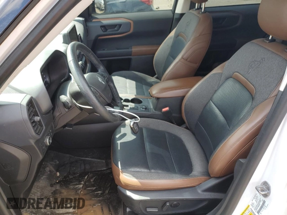 2021 Ford Bronco Sport Outer Banks with VIN 3FMCR9C63MRA95601, listed as a Copart auction lot 57592725 with 86,205 mi miles and Salvage title. Bid and sale history available at DreamBid. Image 7.