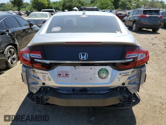 2018 Honda Clarity Plug-In Hybrid Touring with VIN JHMZC5F30JC018395, listed as a Copart auction lot 60389854 with 68,202 mi miles and Salvage Title. Bid and sale history available at carsss.com. Image 6.