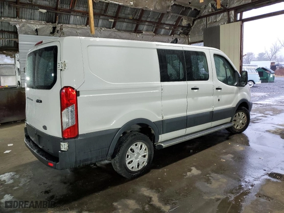 2018 Ford Transit Van with VIN 1FTYR1ZM5JKA59457, listed as a Copart auction lot 80436264 with NaN miles and Salvage Title. Bid and sale history available at carsss.com. Image 3.